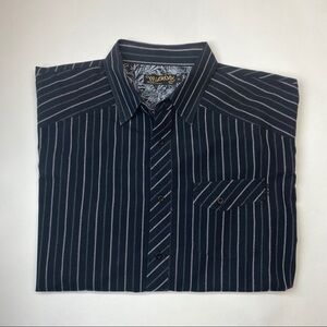 MICROS XL Casual Button Down Vintage
